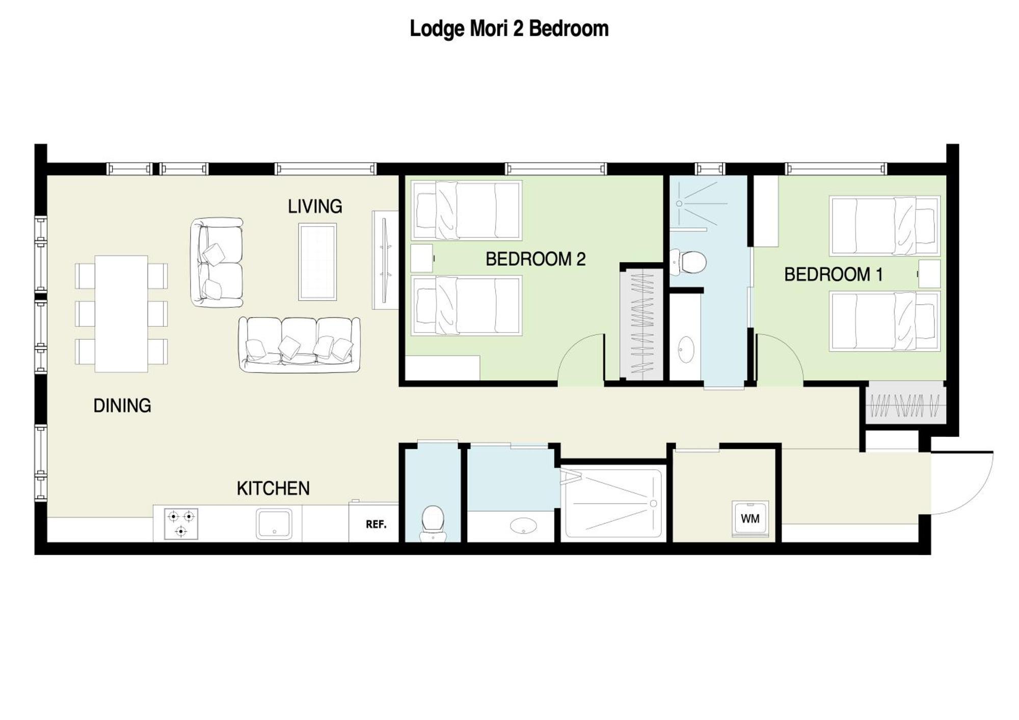 Lodge Mori Apartments Hirafu Экстерьер фото